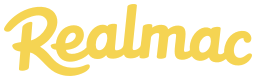 Realmac logo in yellow