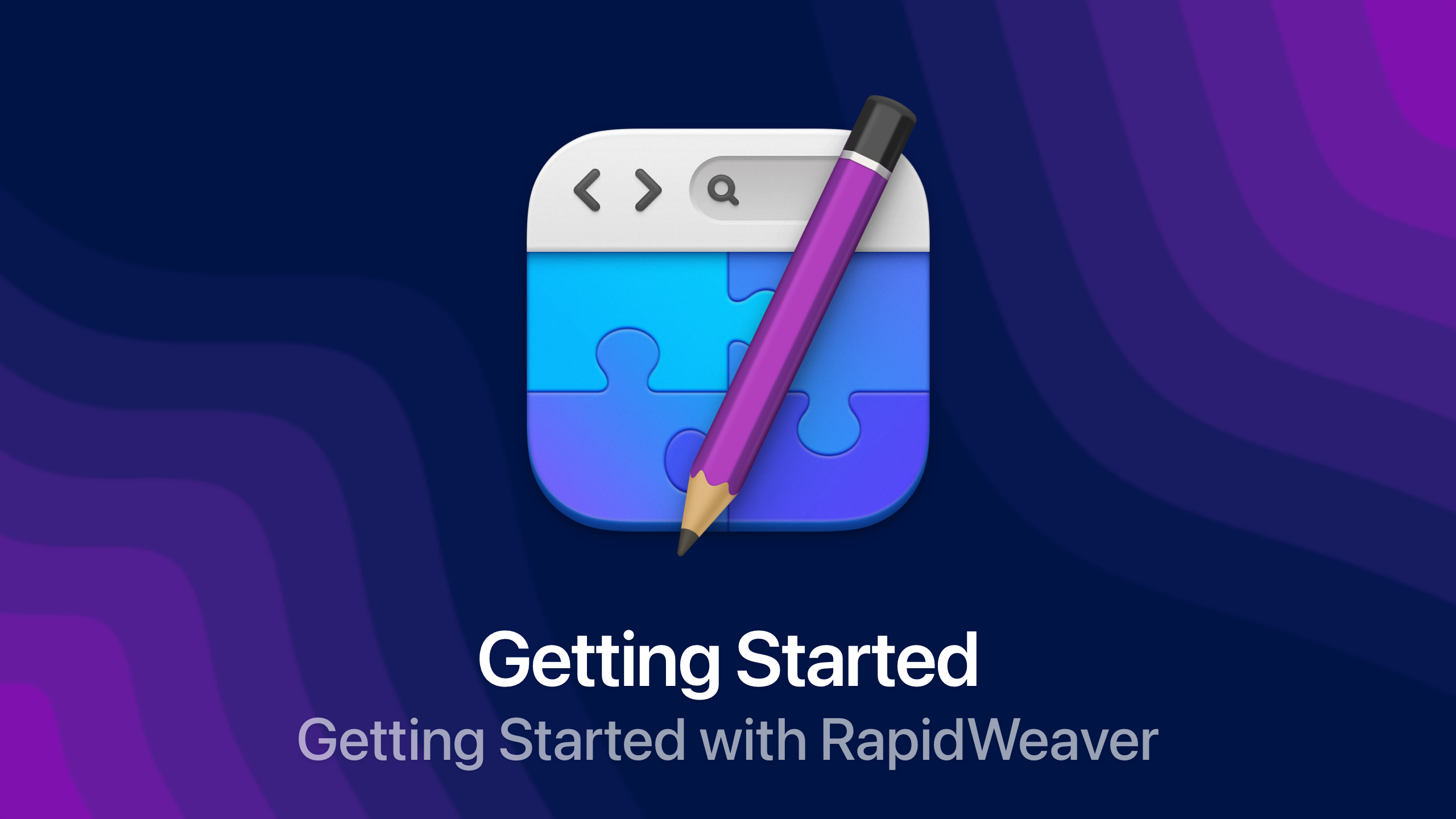 Getting Started with RapidWeaver