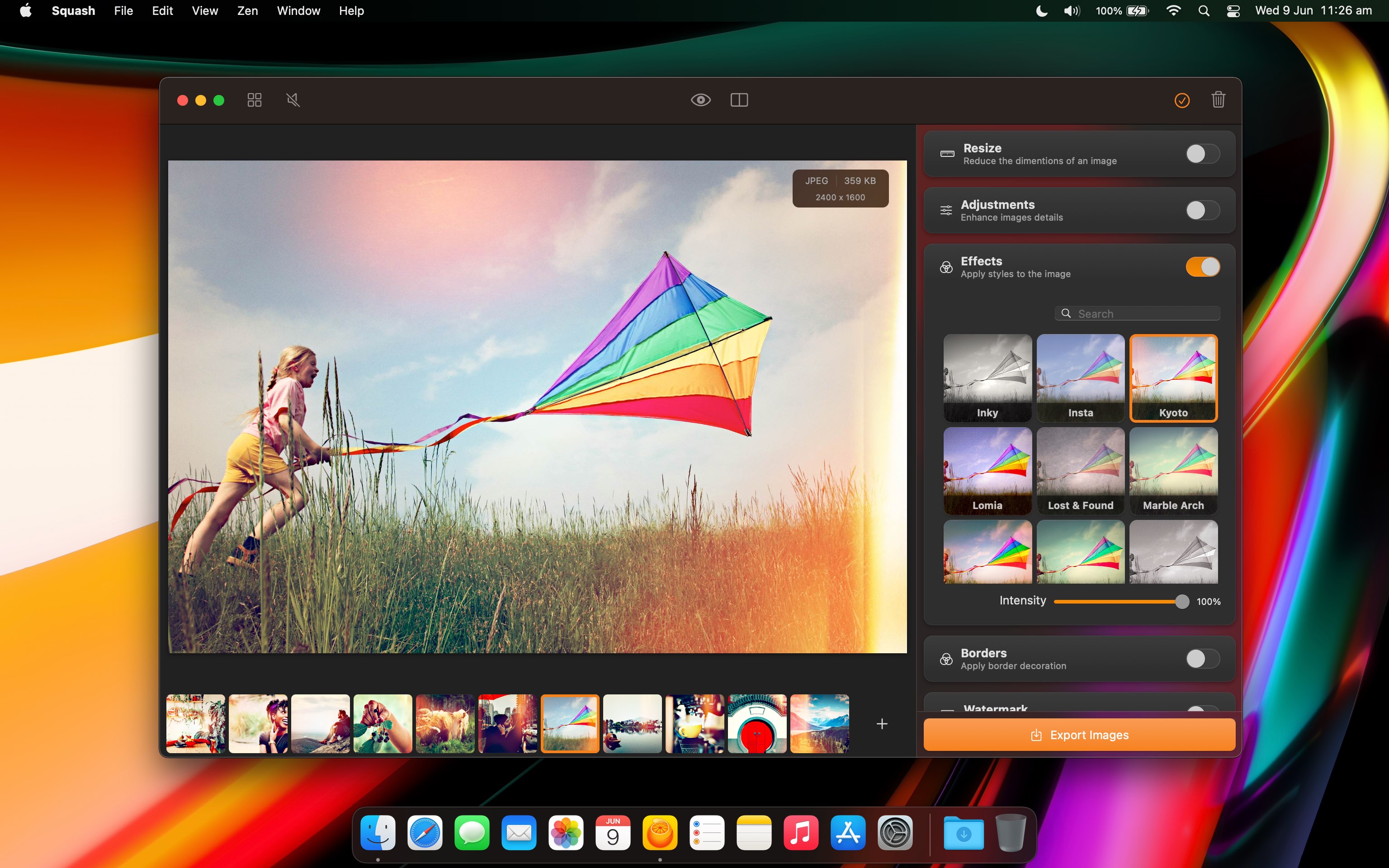 RapidWeaver 8 Themes & Simulate Window