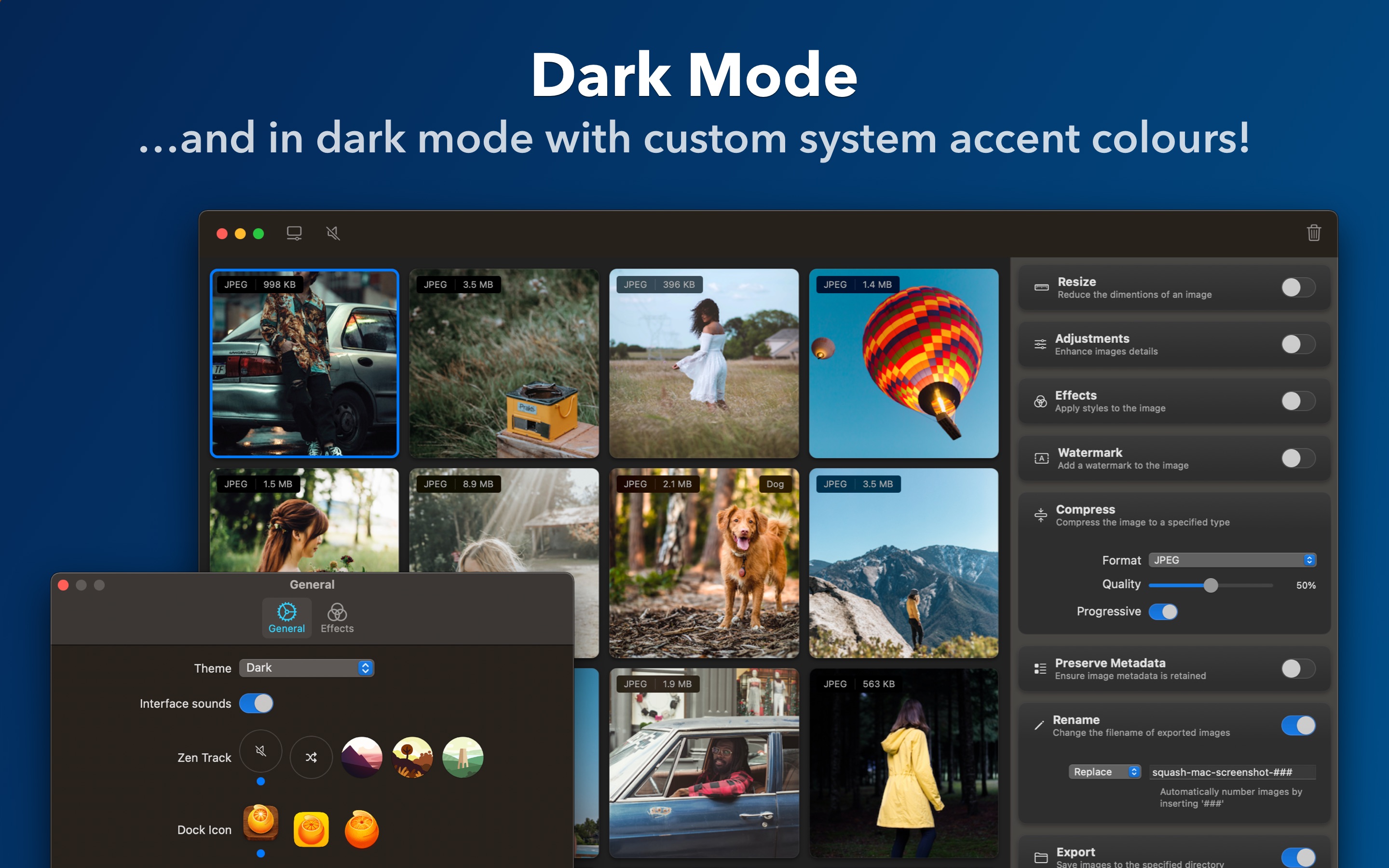 Squash 3 for macOS Dark Mode